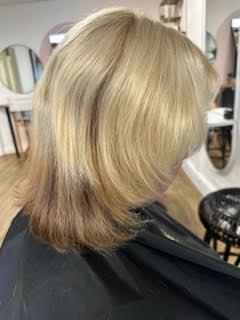 The same hair before extensions, example 3